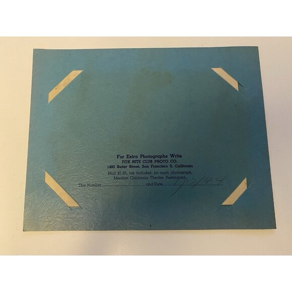 VTG 1944 Photo African American Women Dressed Up at Restaurant San Francisco Hat - Picture 6 of 14